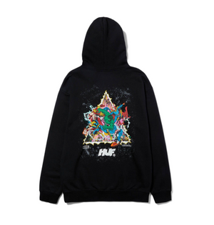 HUF - COSMIC ASSEMBLAGE P/O HOODIE BLACK