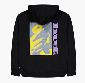 HUF - KNOWLEDGE HOODIE BLACK