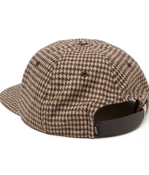 HUF - ONE STAR HOUNDSTOOTH 6 PANEL HAR BEIGE