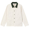 STUSSY - Cord Collar Canvas Chore Jacket
