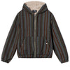 STUSSY - Wool Stripe Work Jacket
