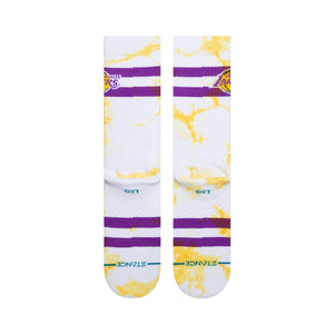 STANCE - Lakers Dyed Crew Sock