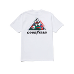 HUF - Goodyear Grand Prix Triple Triangle  white