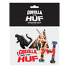 HUF - Godzilla Stickers Pack