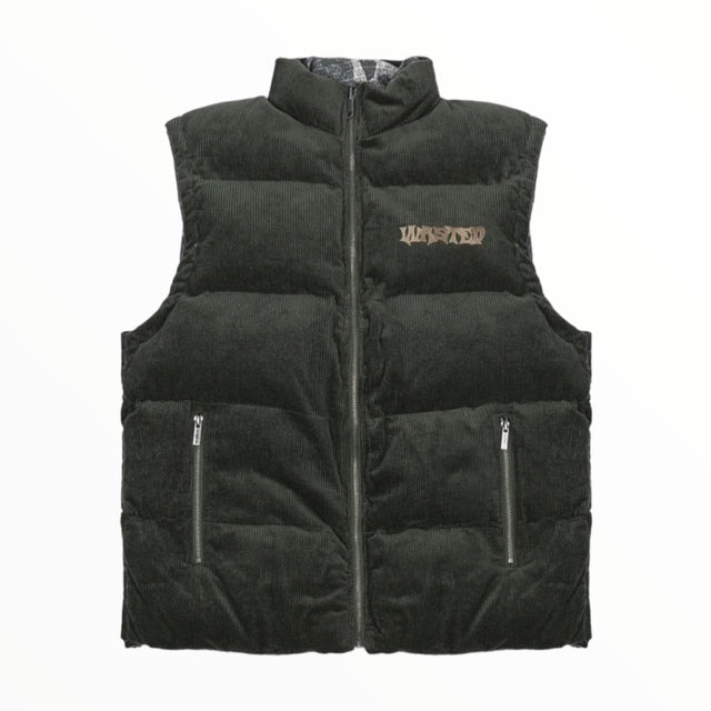 WASTED PARIS - Corduroy Puffer Vest
