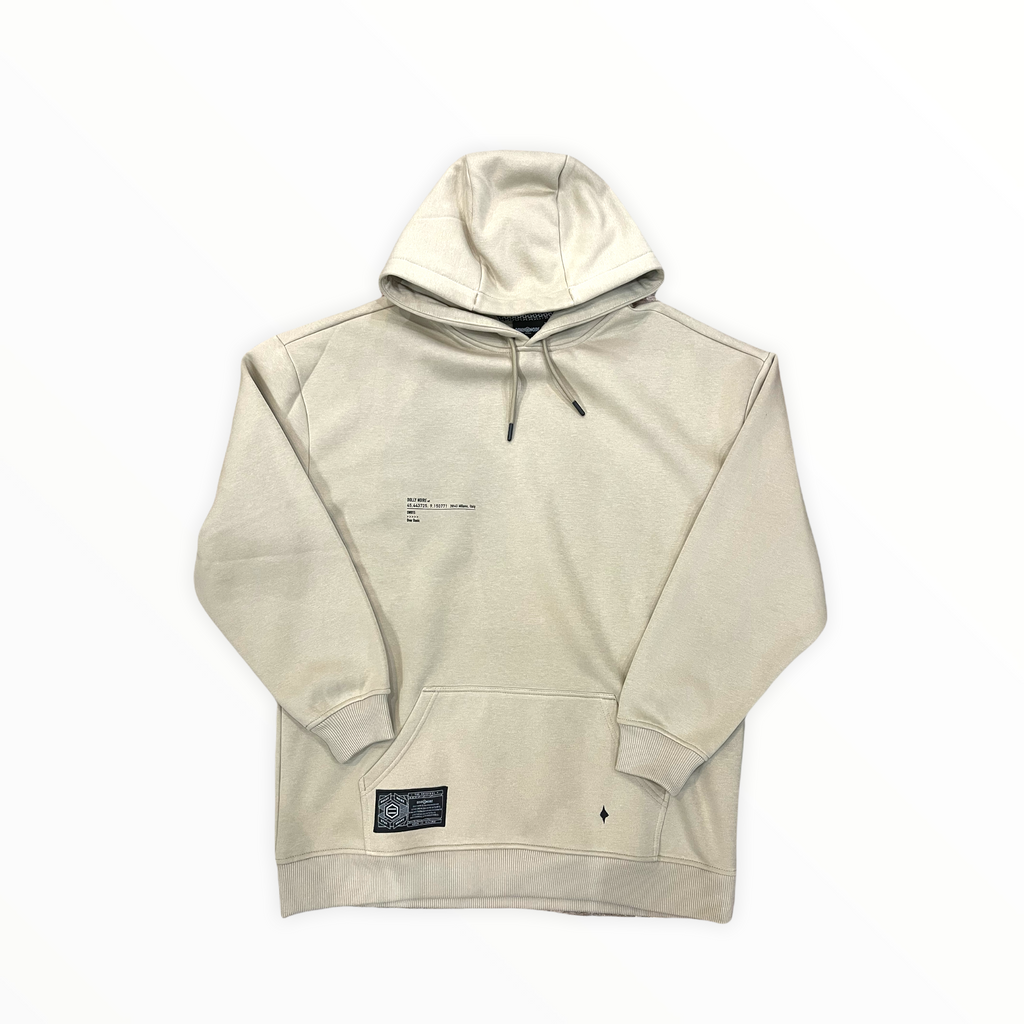 DOLLY NOIRE - Over Basic Hoodie Oversize Beige