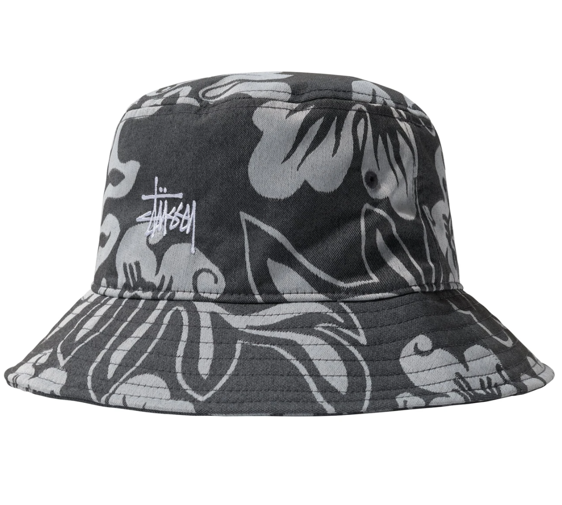 STUSSY - Nylon Hawaiian Bucket Hat